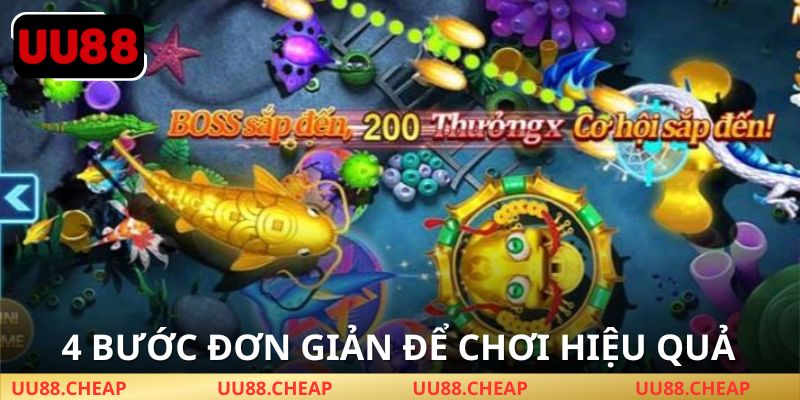 Thắng nhanh chỉ với 4 bước