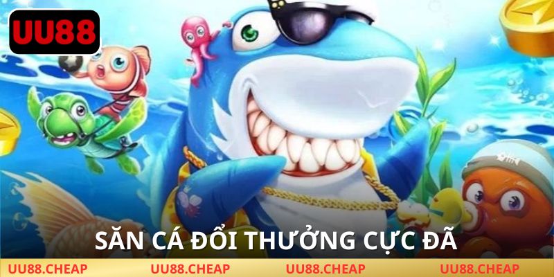 Thế giới Bắn Cá đầy màu sắc tại UU88