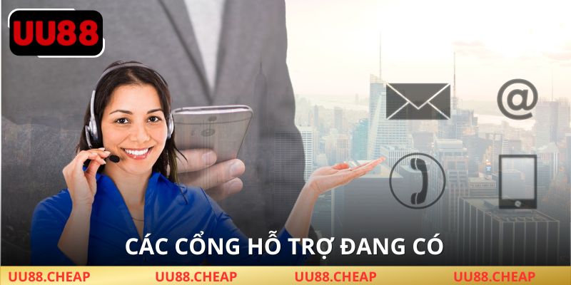 Chia sẻ các cổng hỗ trợ UU88