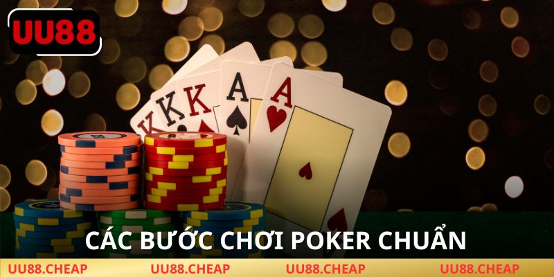 Các bước đăng ký và tham gia Poker UU88